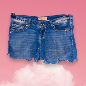 LEI Denim Cut-Off Shorts